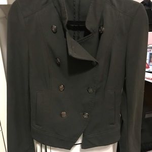 Express olive green jacket